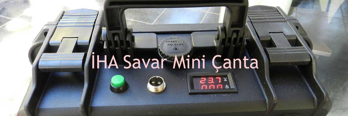  İHA Savar Mini Çanta Jammer Görünümü